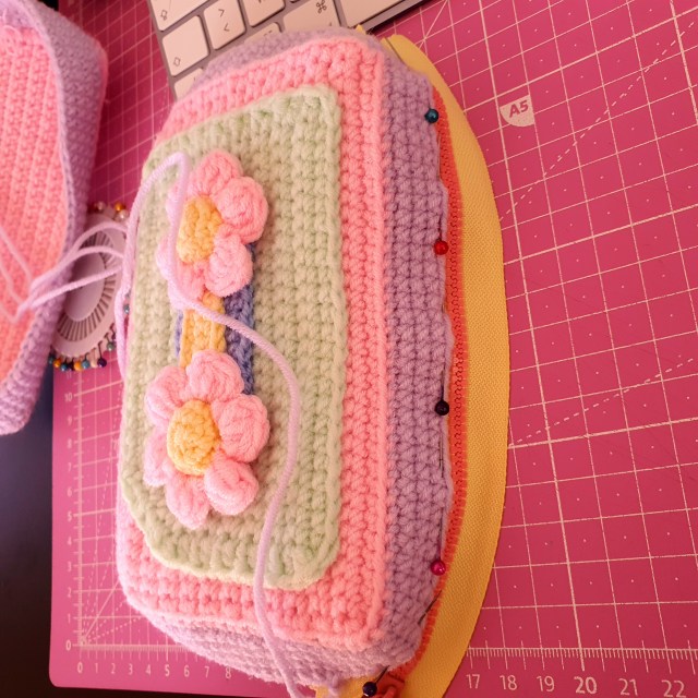 Crochet Walkman Bag
