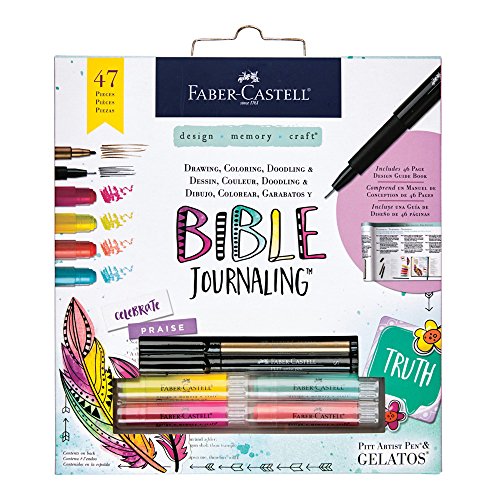 Faber-Castell Bible Journaling Kit, Multiple Color, 47 Piece Set