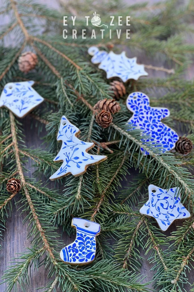 Chinese Pattern Christmas Ornaments