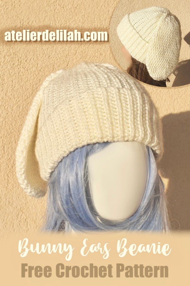 Crochet An Adorable Bunny Ears Beanie Hat For Kids