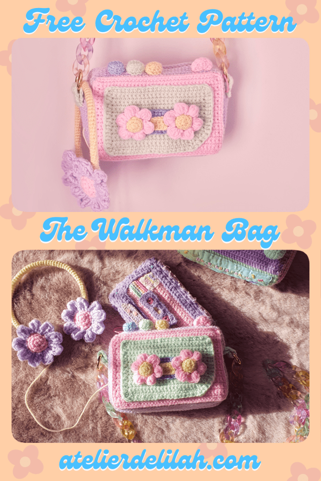 Hooked on Nostalgia: Crochet This Cute Walkman Bag Now