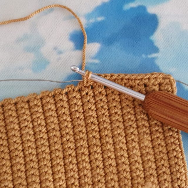 Crochet Bookshelf Bookmark