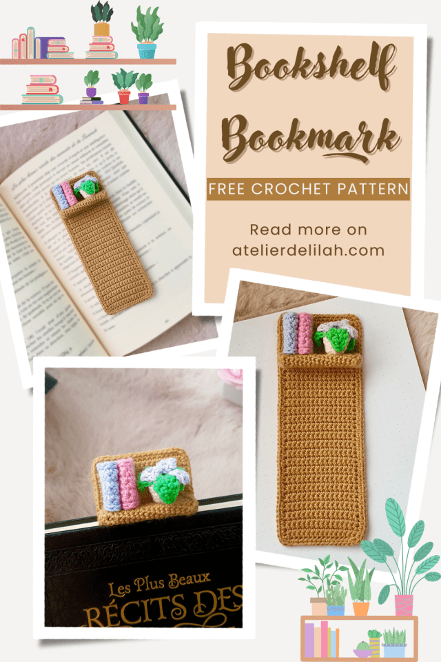 How To Crochet An Adorable BookShelf Bookmark
