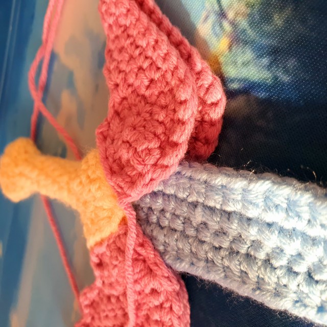 Crochet Sword Bookmark