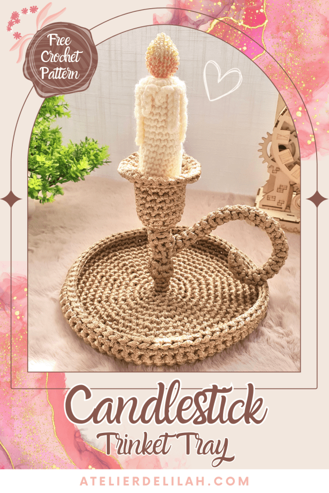 Warm Up Your Room with This Candlestick Crochet Pattern