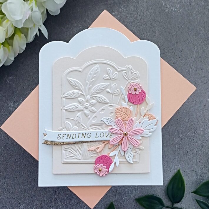 Creating Beautiful Texture and Adding Fun Shapes To Your Cards